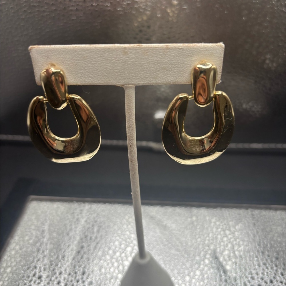 Gold Hoop Earrings